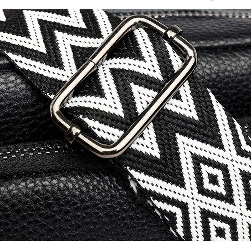 Women Crossbody Bag Multi Space Fashion Design Sense Large Capacity PU Material Lightweight Single Shoulder Bag - Image 6