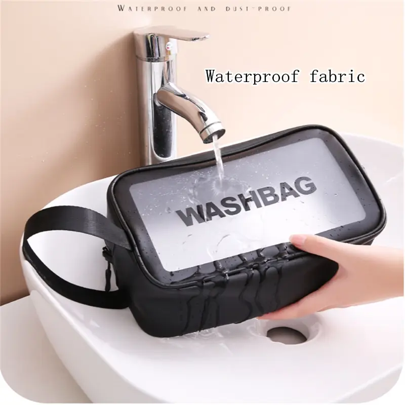 Portable Travel Wash Bag Female Transparent Waterproof Makeup Storage Pouch Large Capacity Cosmetic Organizer Beauty Women Case - Image 5