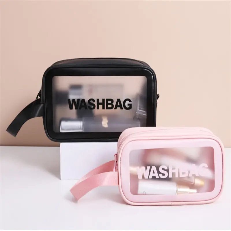 Portable Travel Wash Bag Female Transparent Waterproof Makeup Storage Pouch Large Capacity Cosmetic Organizer Beauty Women Case - Image 4